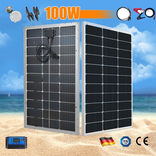 Bifacial 100w 120w 12v solar - 12v,