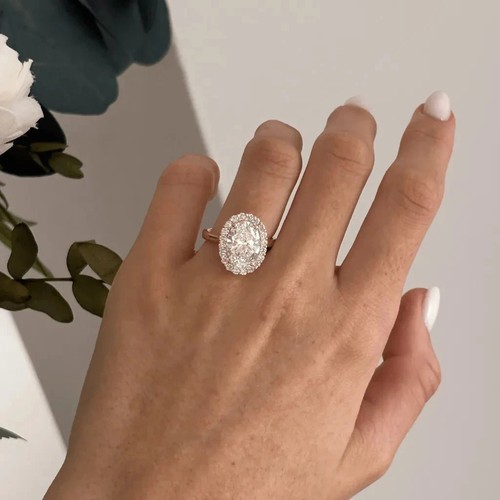 4ct oval cut lab - oval,