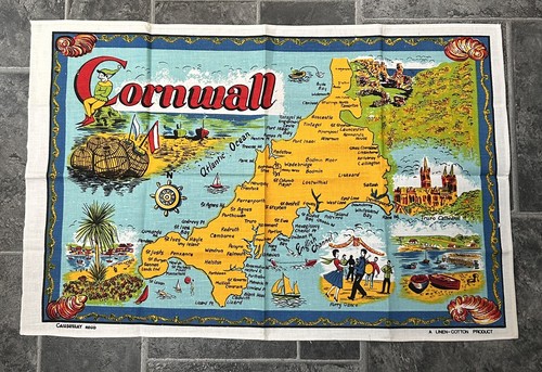 Unused vintage tea towel - unused,