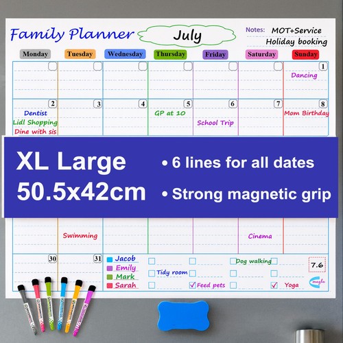 Large monthly magnetic - xl,