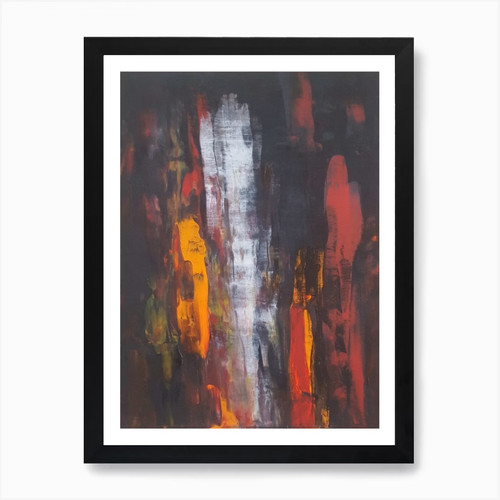 Abstract painting acrylic on - acrylic,