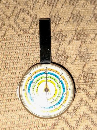 Vintage map measurer very - vintage,