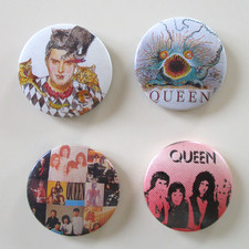 Queen Freddie Mercury 4 x 1"