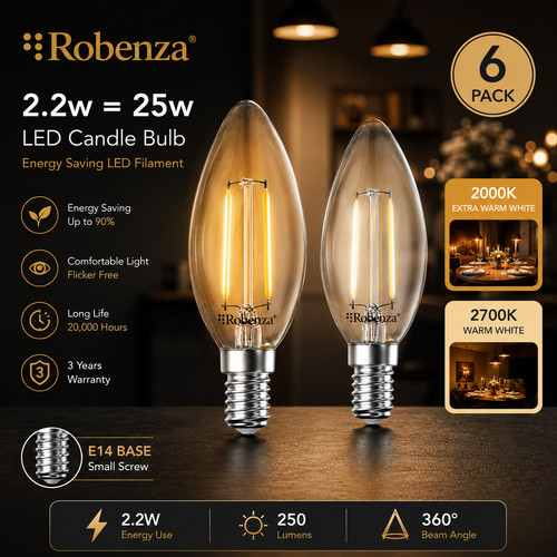 Led 25w e14 filament - led,