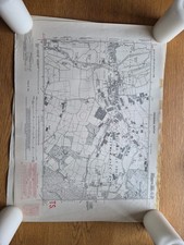 25000 OS County Series Map Of