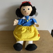 TrullaLla Snow White Hand Puppet For Children's Hands Soft Toy Plush -  30cm