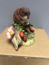 Teviotdale Mouse with Dog Rose SIGNED