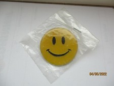ORIGINAL VINTAGE ACID HOUSE SMILEY FACE ENAMEL RAVE DANCE MUSIC PIN BADGE SALE