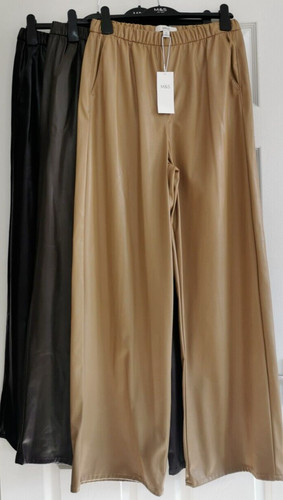 Faux leather look wide - ex,