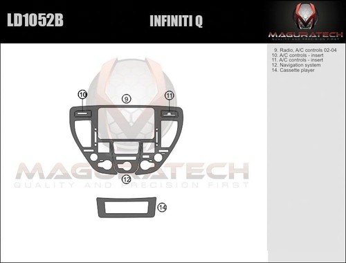 Fits infiniti q45 - q45, 2002-2004