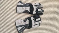 Women's Frank Thomas Aquapore Black/grey Motorcycle Gloves Size Small
