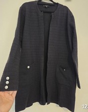 Lipsy size 14 Black Coatigan