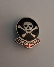 Vintage Ton-Up Pirates Enamel