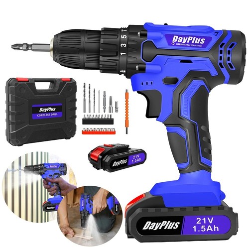 Cordless drill kit electric - cordless,