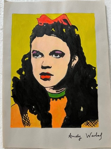 Andy warhol artist oil - andy,