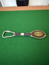 Gucci Vintage GG Logo Keychain