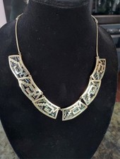 Vintage Alpaka Mexico Albalone