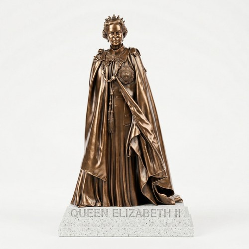 Queen elizabeth statue - queen,