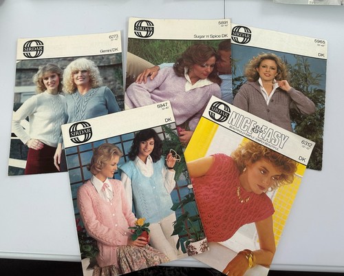Job lot vintage 1980s - vintage, sirdar