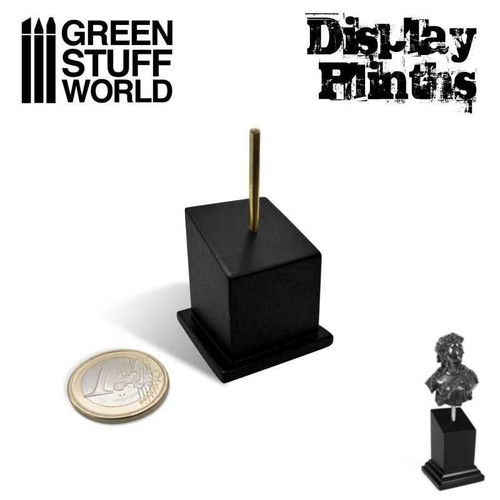 Tapered bust plinth 5x2 5cm - tapered,