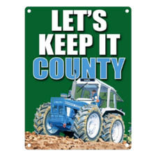 Keep It County Metal Sign |