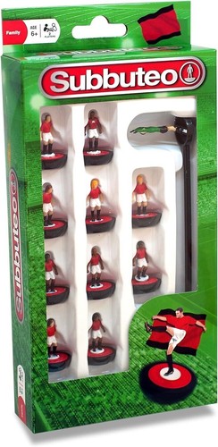 Subbuteo red white black - subbuteo, red/white/black