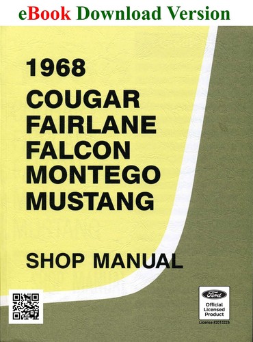 1968 ford mustang cougar - mustang,