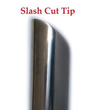 Slash Cut Tail Pipe Trim Tip Unit 1.5" up to 3" High Grade Stainless Steel MIJ