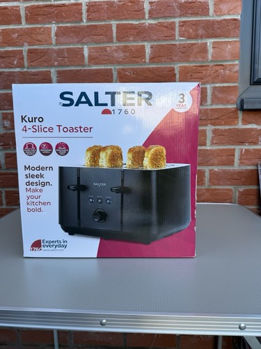 Salter kuro slice toaster - 4-slice,