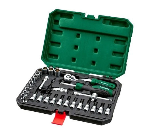 Parkside piece socket set - parkside, 36-piece