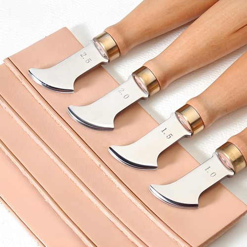 Leather edge creasing - leather, tool