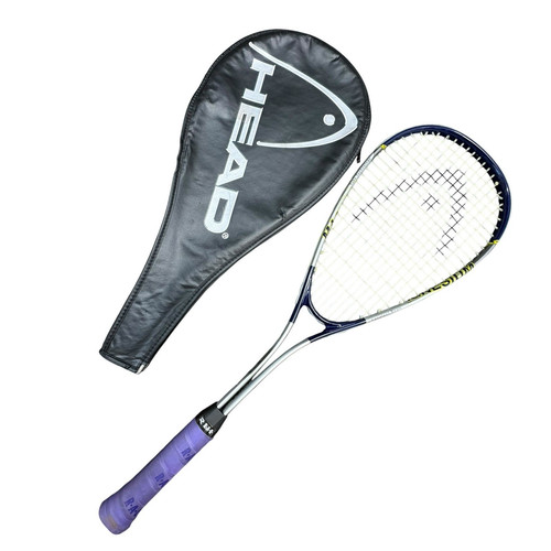 Head squash racket with case - squash,