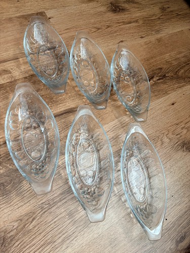 Vintage clear pressed glass - vintage,