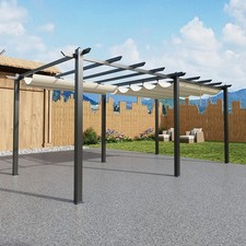6 x 3m Aluminium Pergola with