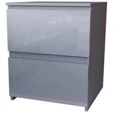 Modern White Grey Black Chest