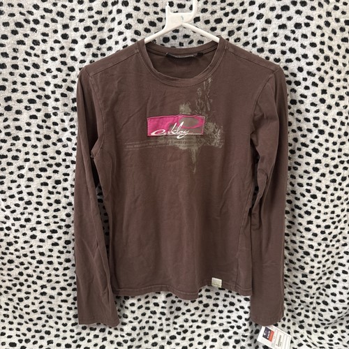 Oakley brown graphic long - graphic,
