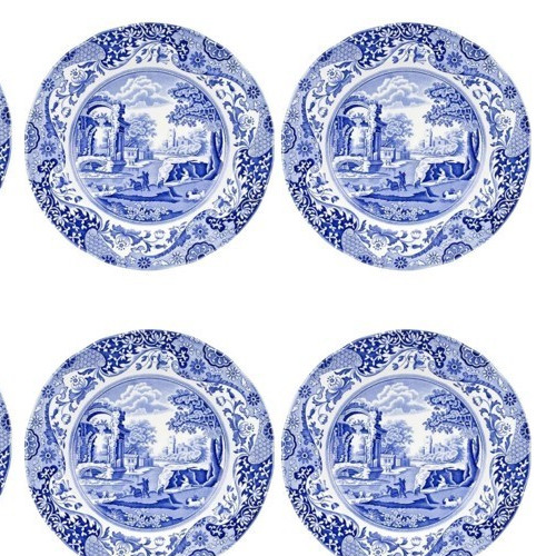 Spode blue italian set 4 - spode, of