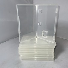 10 X Empty Cartridge Case Nintendo Switch - Replacement Retail Box Cover Clear