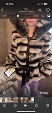 Brand New Chinchilla/raccoon Fur Coat 