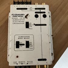 Used but working perfectly -Pyramid Gold Series Model Cr-66 SUBWOOFER CROSSOVER