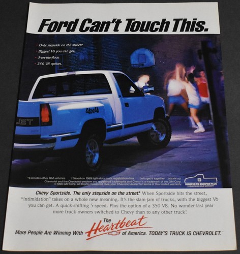 1990 print chevy chevrolet - 1990,