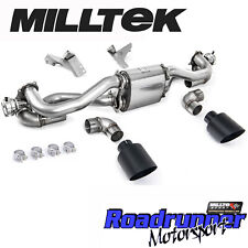 Milltek Porsche Cayman 718 GT4 Exhaust Black Tips SSXPO158 MANUAL Cars Only