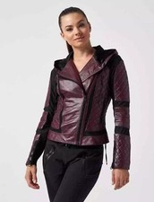 Blanc Noir Voyage hooded moto