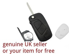 Fits FORD KA MK2 Zetec  3 button remote flip key fob case and battery contact