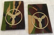 British RAF Air Specialist Technician Class 1 DPM Combat Rank Insignia Slide 