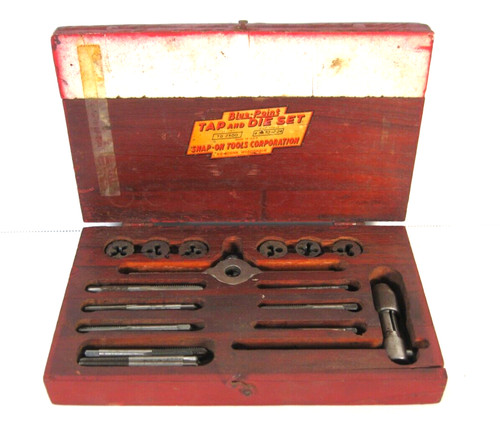 Vintage blue point tap - &, die