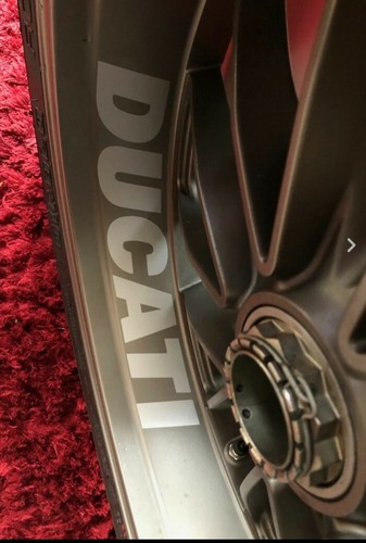 Ducati wheel stickers - 4,