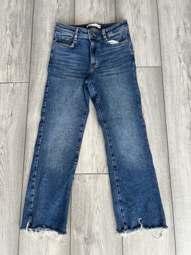Zara women blue raw - zara,
