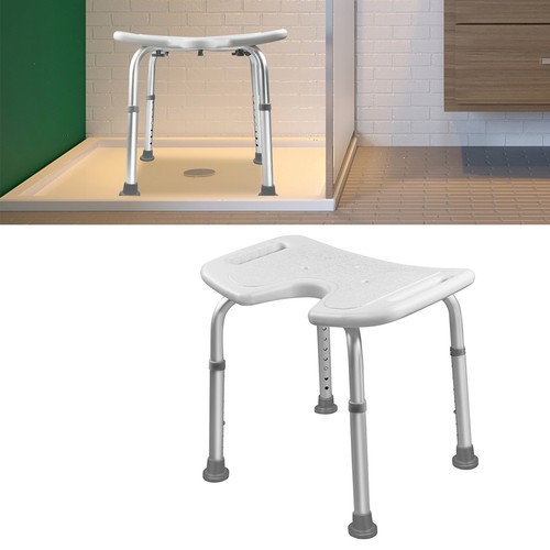 Shaped shower stool chair - u-shaped,