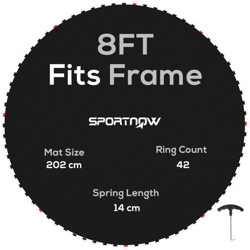 Sportnow trampoline mat with - trampoline,